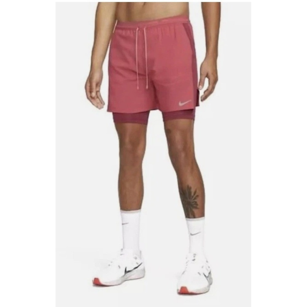 Nike Stride Dri-Fit Hybrid Running Shorts 5" Inseam Drawstring Lined‎ XXL NEW